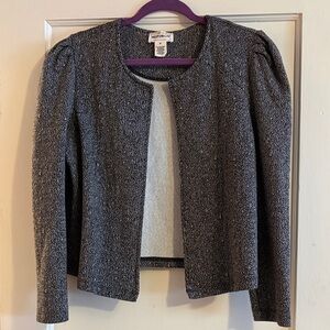 Banana Republic Women's Gray Textured Blazer